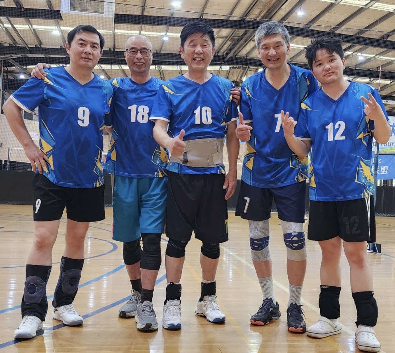 男子A组殿军——复旦大学男子联队